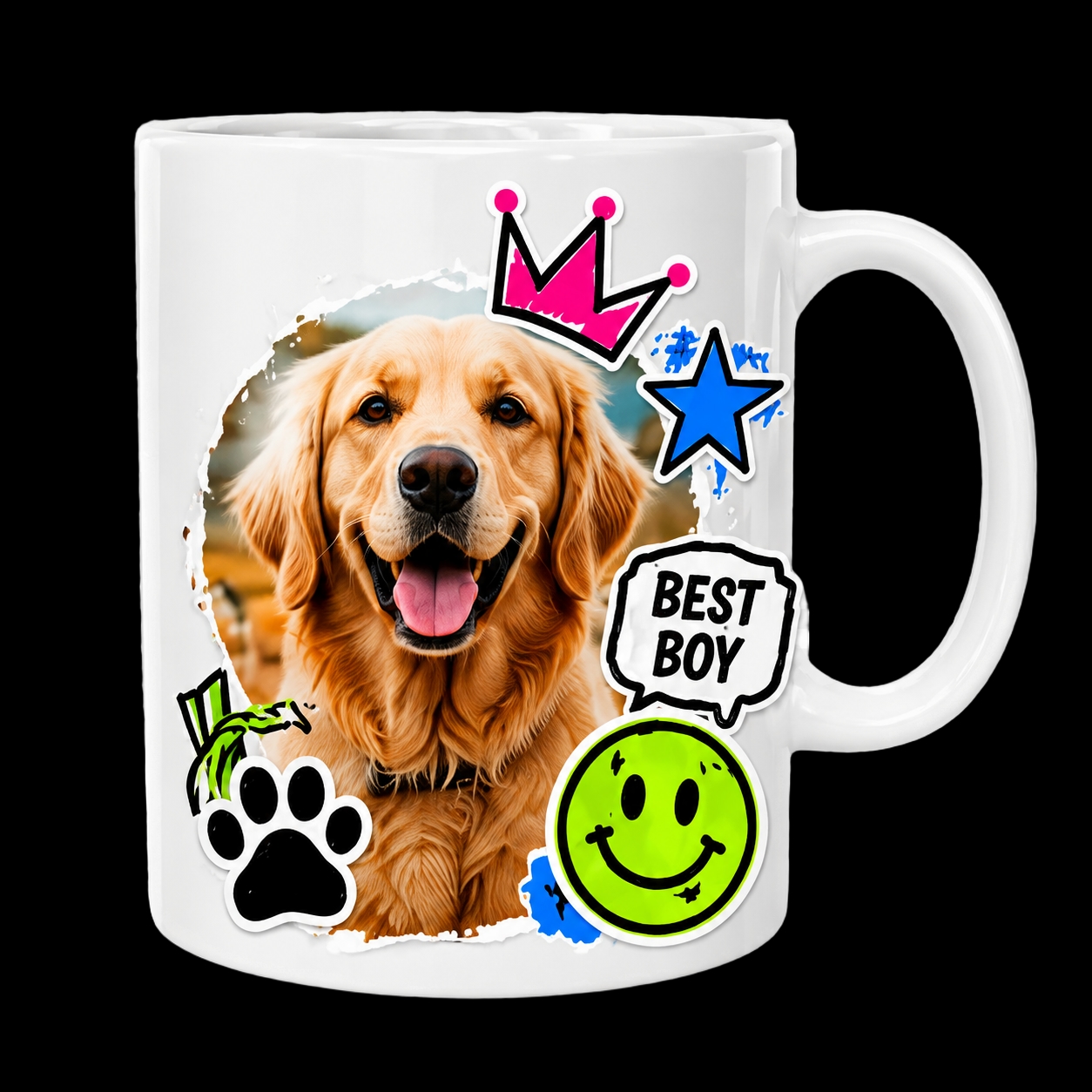 Best Boy custom pet mug