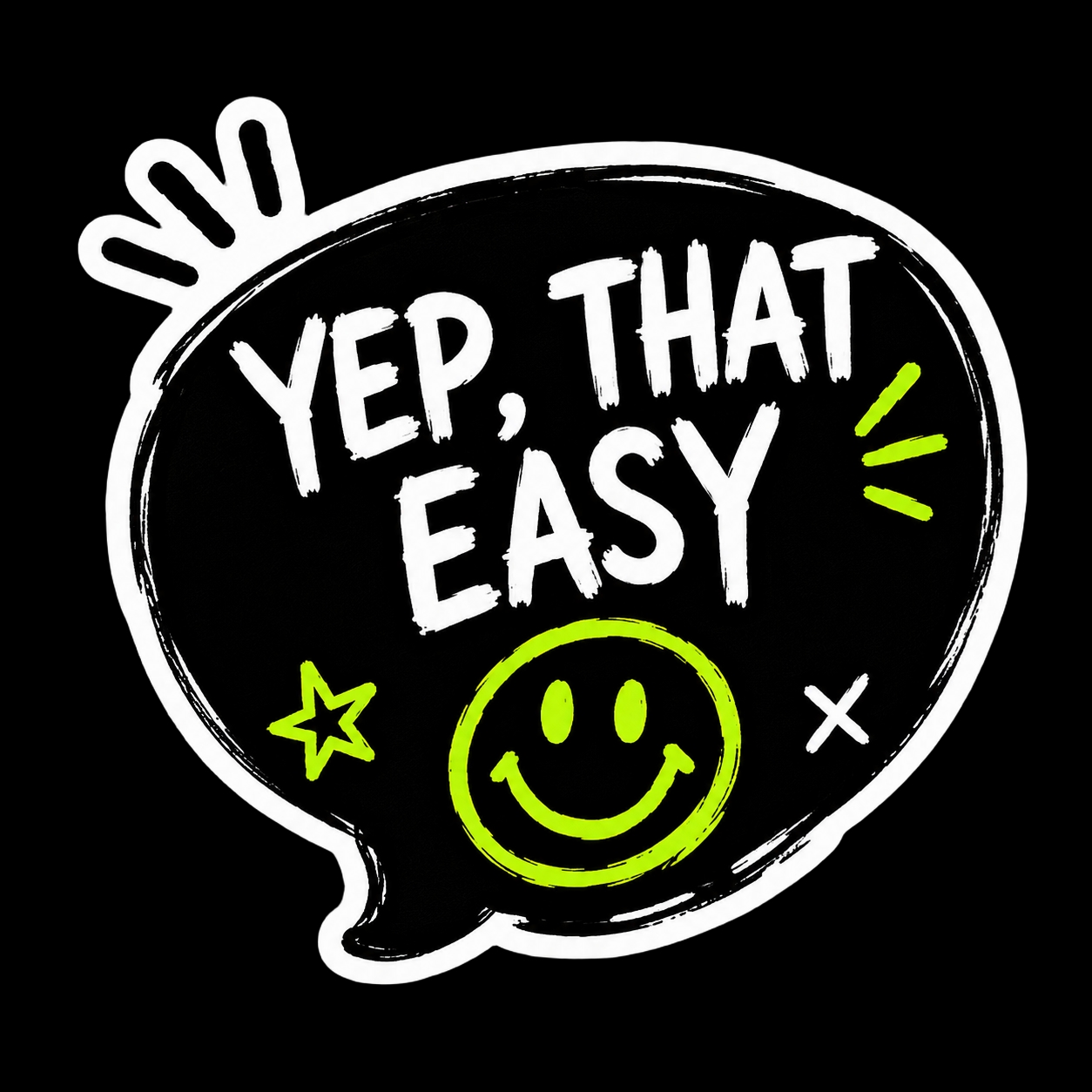 Yep, that easy