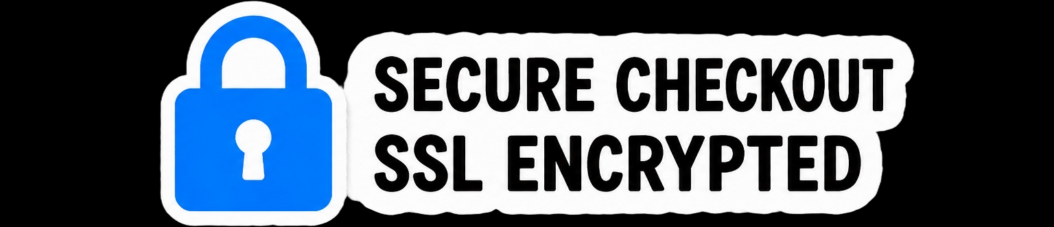 Secure Checkout SSL Encrypted